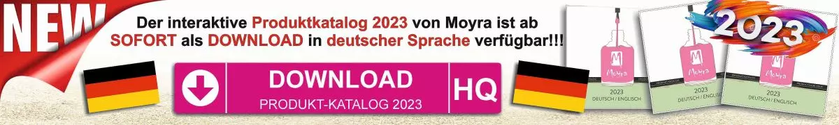 Moyra Produktkatalog 2023 in deutscher Sprache und Interaktiv als Download verfügbar!!!